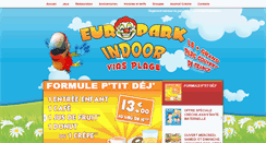 Desktop Screenshot of europarkindoor.com